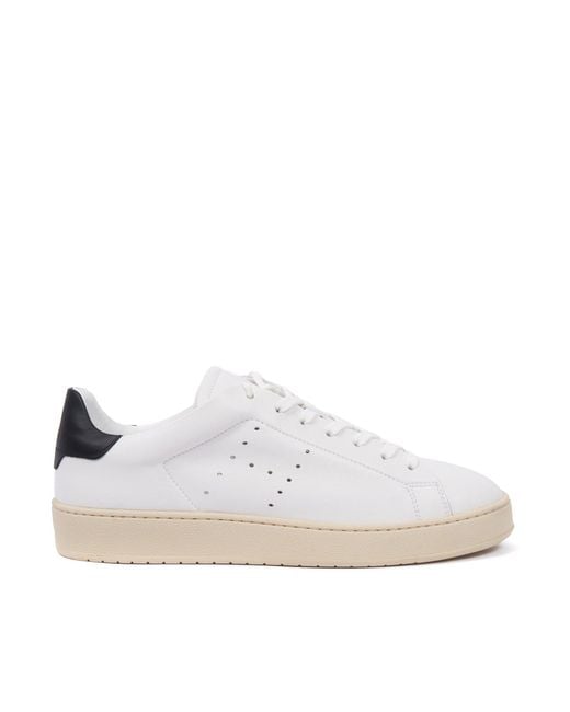Hogan White H672 Allacciato H Fori