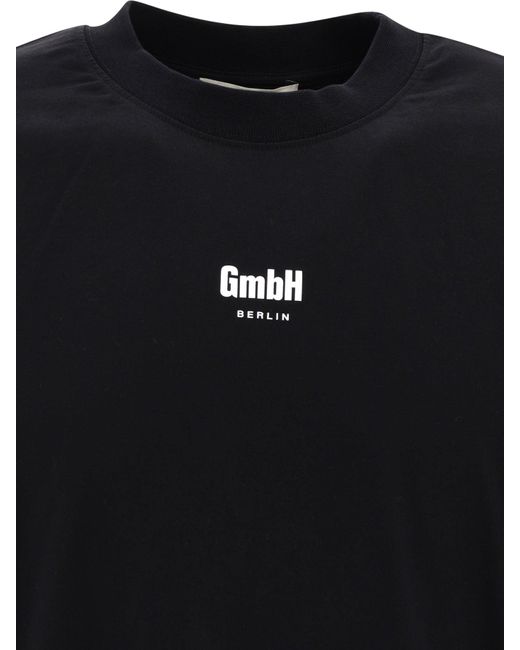T-shirt avec imprimé logo GmbH pour homme en coloris Black