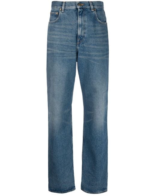 Golden Goose Deluxe Brand Blue Golden W's Kim Medium Stone Washed Denim