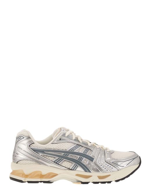 Asics White Gel Kayano 14 Sneakers for men