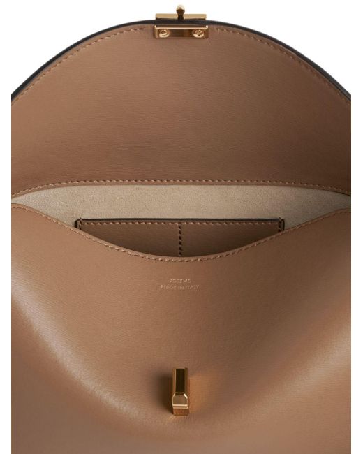Totême  Natural T Lock Leder -Umhängetasche