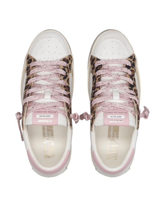 Crime London Brown Sneakers