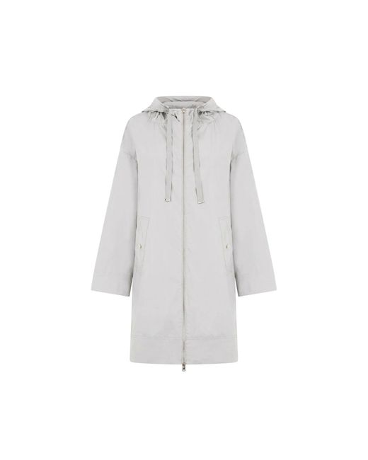 Herno Lichtgewicht Parka-jas in het Gray