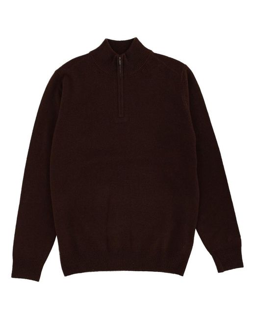Mc2 Saint Barth Brown Wool Sweater for men