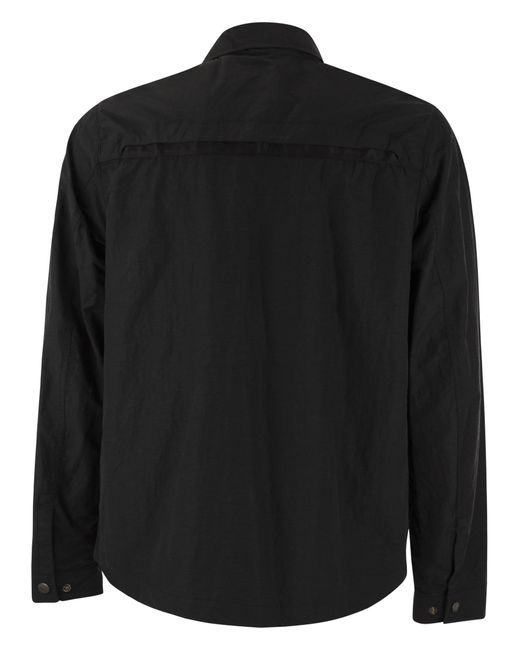 Rayner Overshirt con cremallera Parajumpers de hombre de color Black