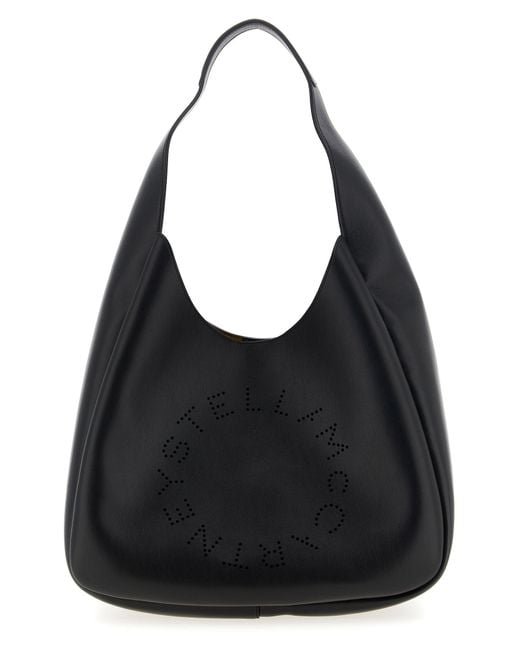 'Hobo' grand sac à bandoulière Stella McCartney en coloris Black
