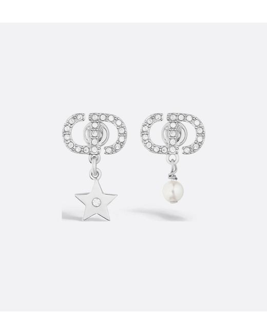 Dior White Earrings Accessories