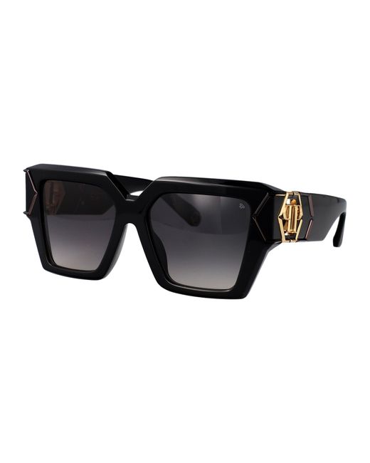 Philipp Plein Black Sunglasses