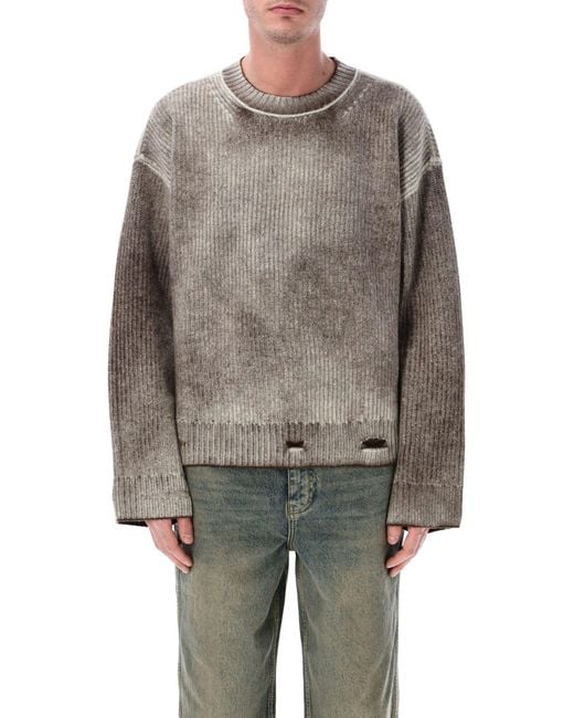 Represent Gray Sweaters for men