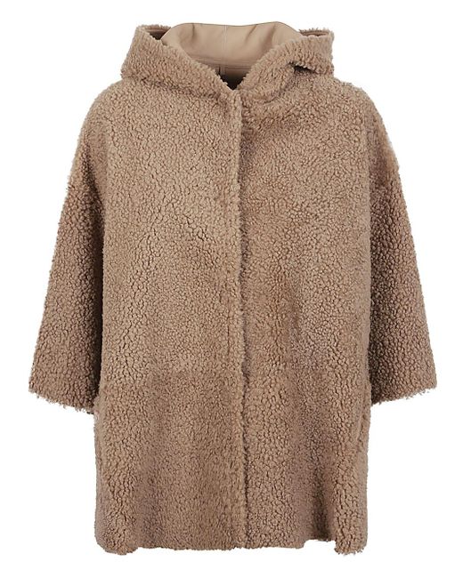 Enes Brown Alice Suede Leather Jacket