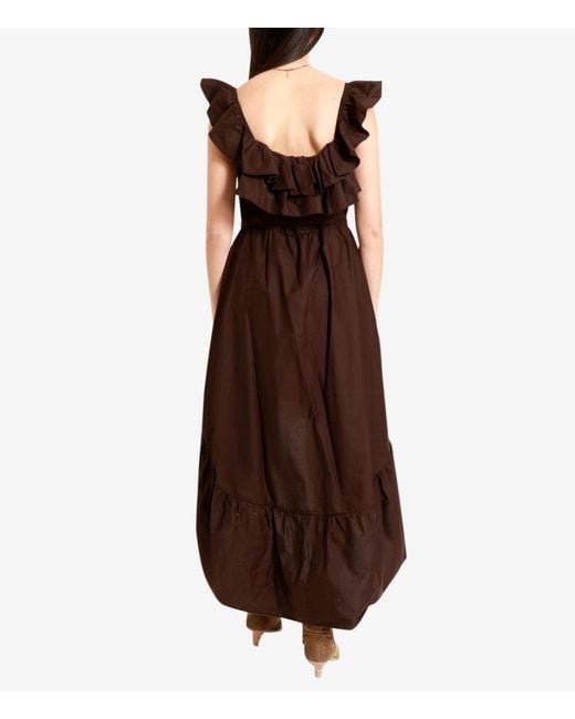 Aniye By Dresses Chocolade in het Brown
