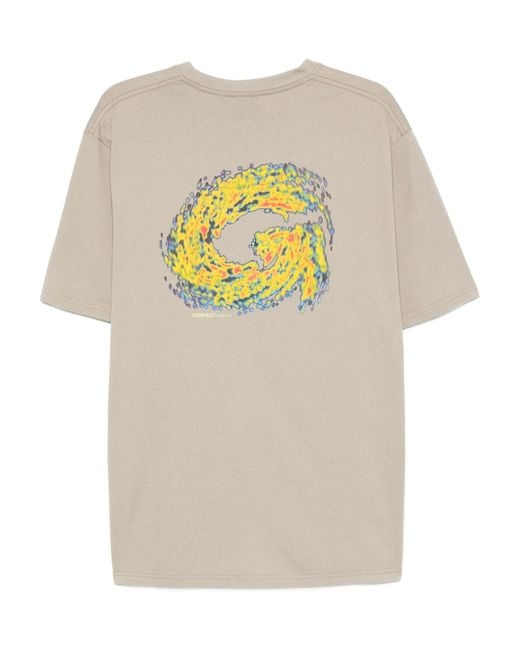 Gramicci White Hurricane Tee for men