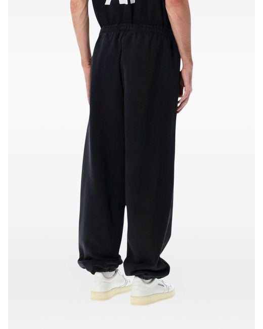 Arte' Black Arte Heart Pants for men