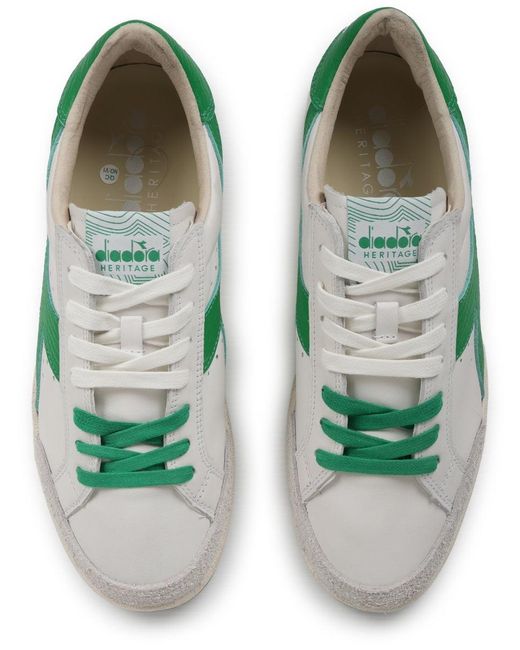 Diadora Green Sneaker "Prestige Used" for men