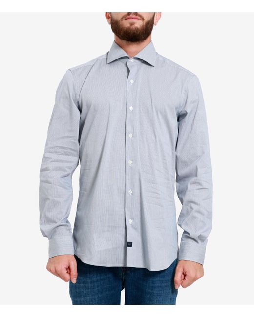 Fay Blue Shirts for men