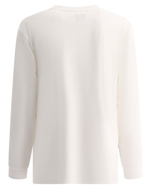Maglietta "Poly Jersey" degli aghi di Needles in White da Uomo