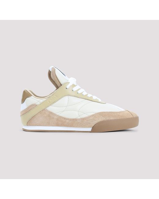 Chloé Natural Kick Sneakers