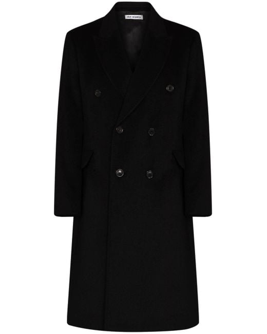 Our Legacy Black Whale Coat for men