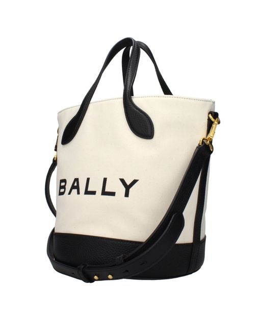 Bally Black Handbags Fabric