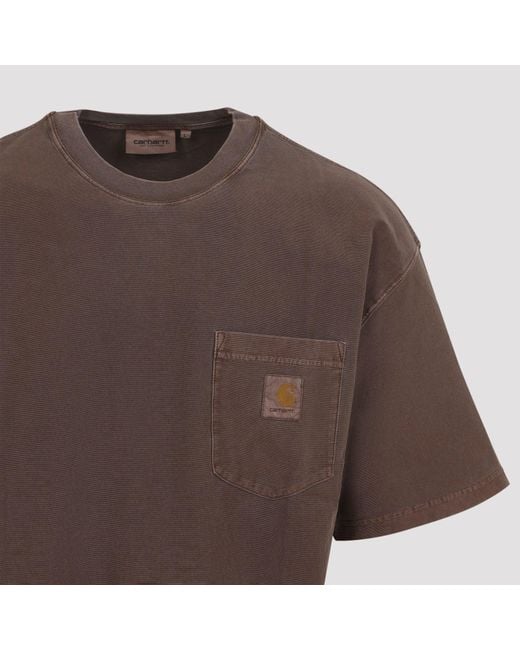 Carhartt Brown Tobacco/Loose Pocket T-Shirt