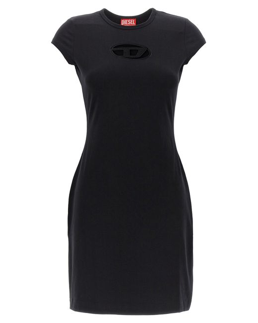 D Vestido Angiel DIESEL de color Black