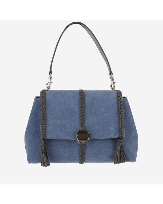 Chloé Blue Medium Penelope -Tasche