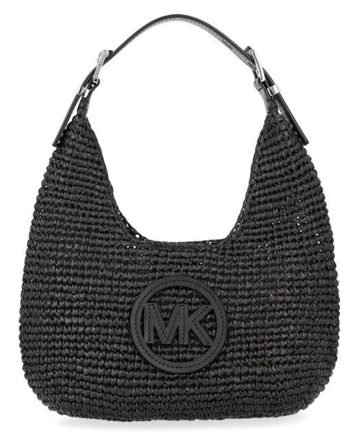 MICHAEL Michael Kors Black Hobo Bag "Nolita"