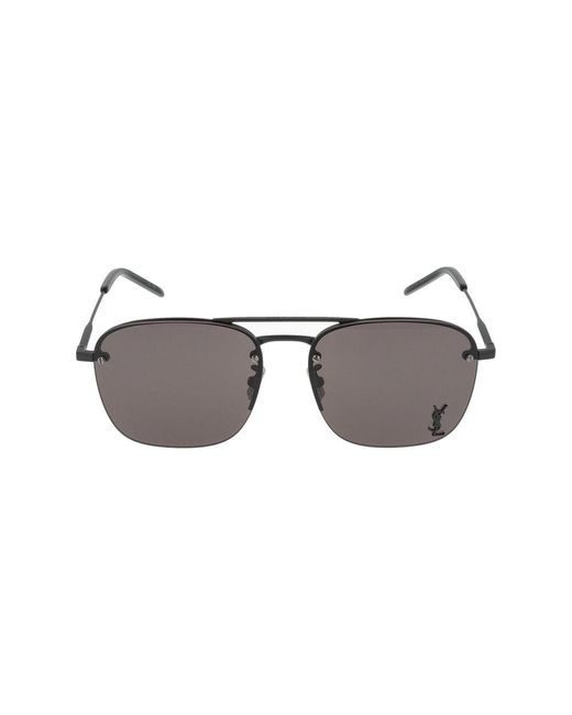 Saint Laurent Sonnenbrille SL 309 M 001 schwarz schwarz /15 /145 in Gray für Herren
