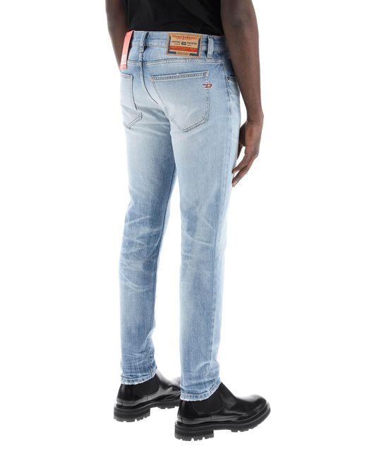 DIESEL 2019 D Strikt schlanker Fit Jeans in Blue für Herren