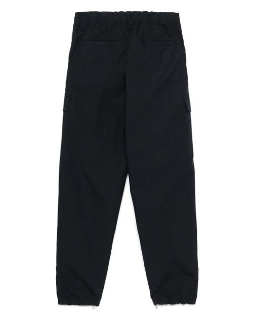 Dries Van Noten Black Pebb Gd Emb 1146 M.W.Pants Nav