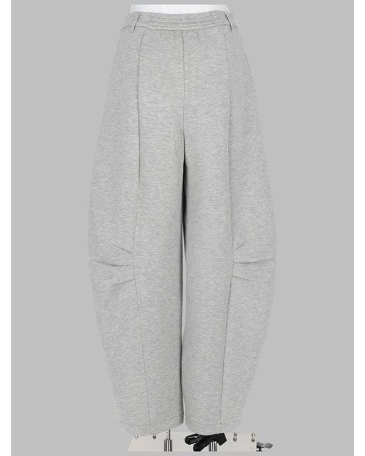 ROTATE BIRGER CHRISTENSEN Gray Pantalone Cargo
