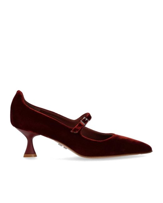 Sergio Levantesi Brown Carlotta Rust Pump