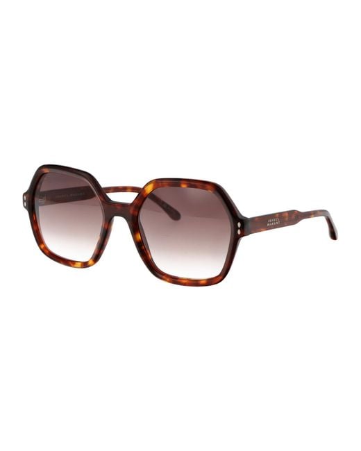 Isabel Marant Brown Sunglasses