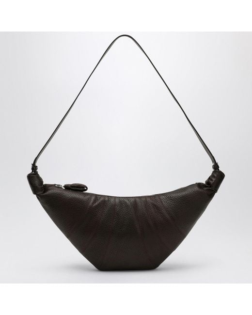 Lemaire Black Medium Croissant Bag