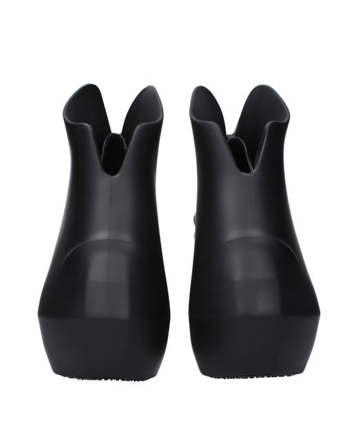Givenchy Black Zeppe Chaussure Rubber
