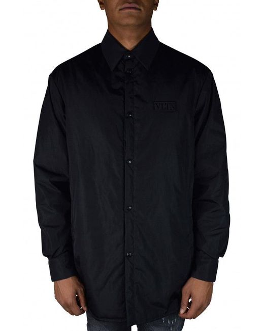 Valentino Garavani Blue Waterproof Jacket