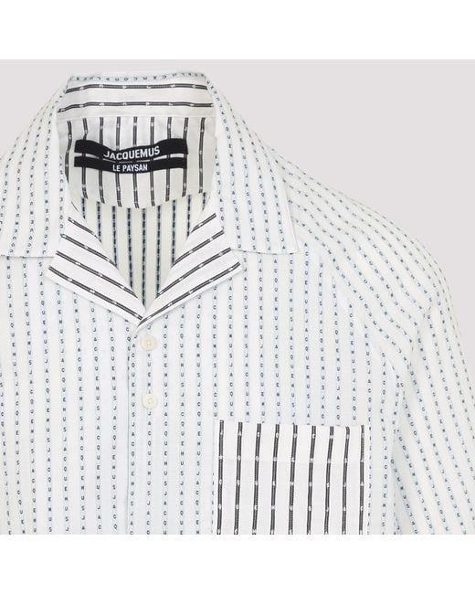 Jacquemus Het Romarin-shirt in het White