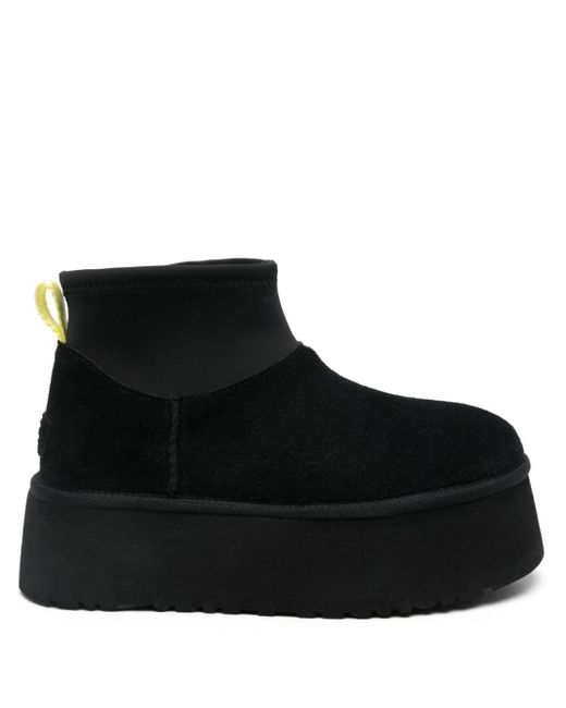 Ugg Black Classic Mini Dipper Boots