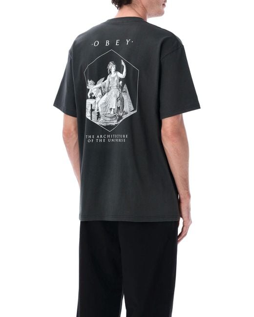 Obey Black T Shirts And Polos for men
