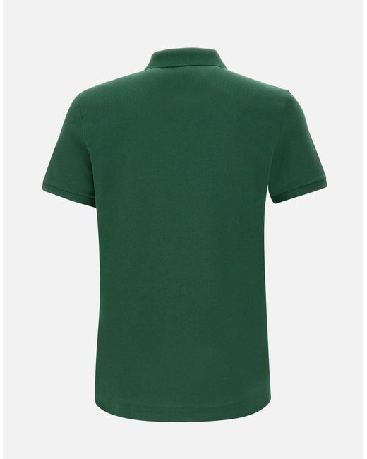 Men 's Polo de algodón de ajuste delgado Lacoste de hombre de color Green