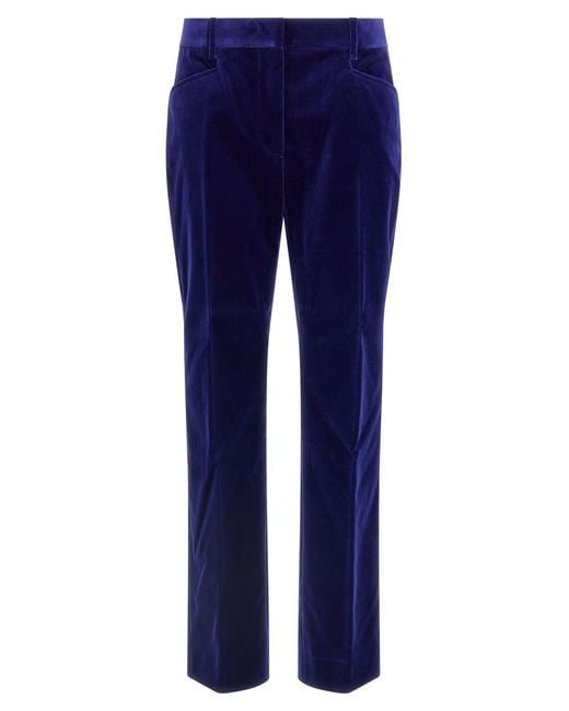 Tom Ford Blue Velvet Pants