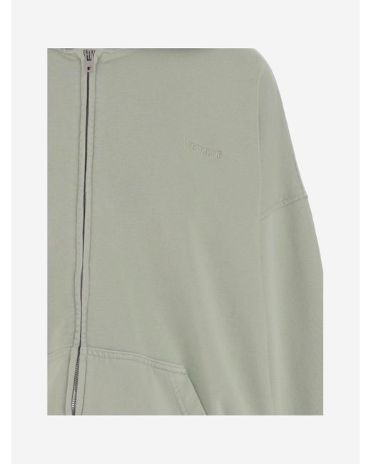 We11 Sweed Sweatshirt con logotipo we11done de hombre de color Green