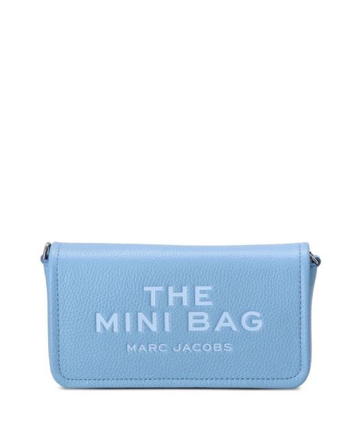 Marc Jacobs The Leather Kleine Tas in het Blue