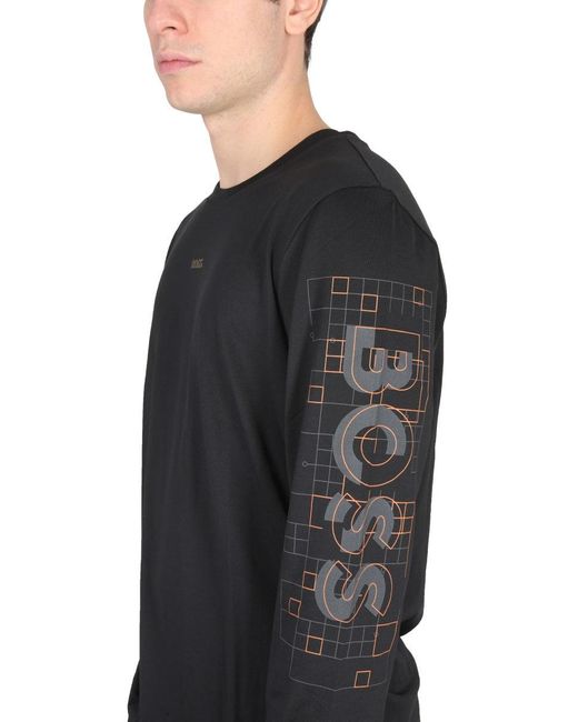 Boss Black T-Shirt With Logo for men