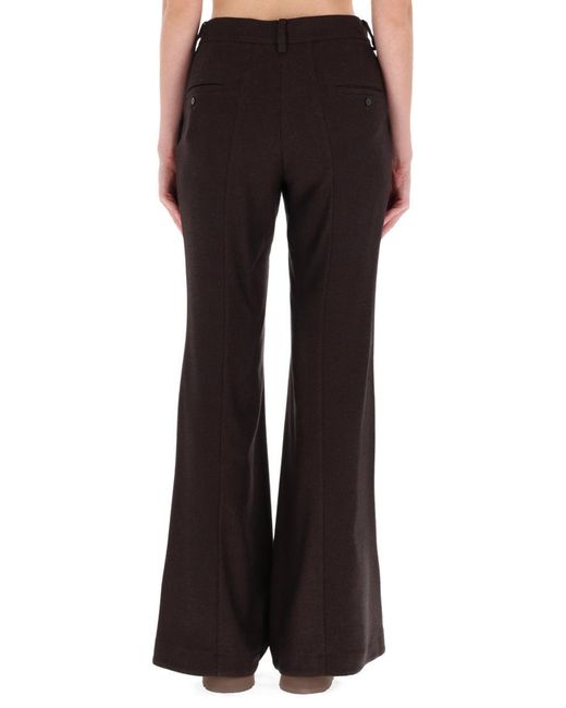 Alysi Black Flannel Pants