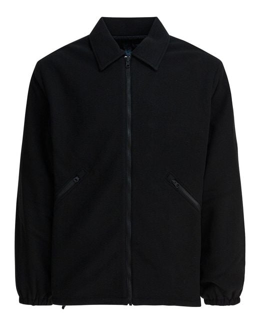 GR10K Black Polartec Jackets And Coats
