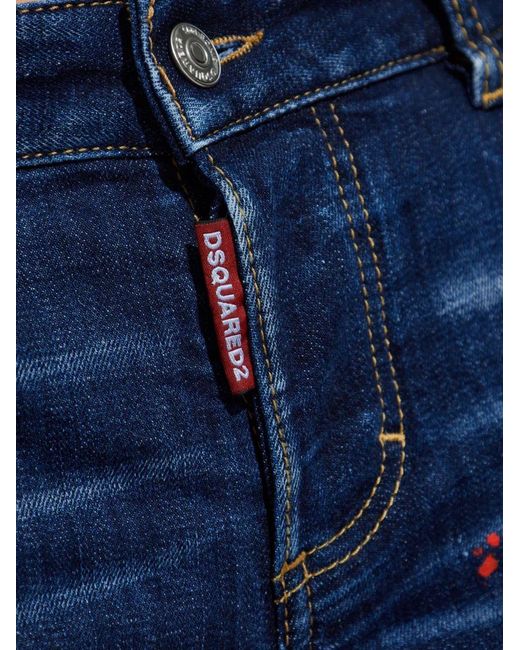 DSquared² Blue Pants 5 Pockets