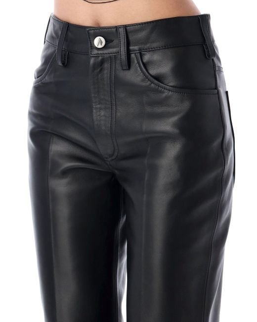 The Attico Black Die Attico Hosen schwarz
