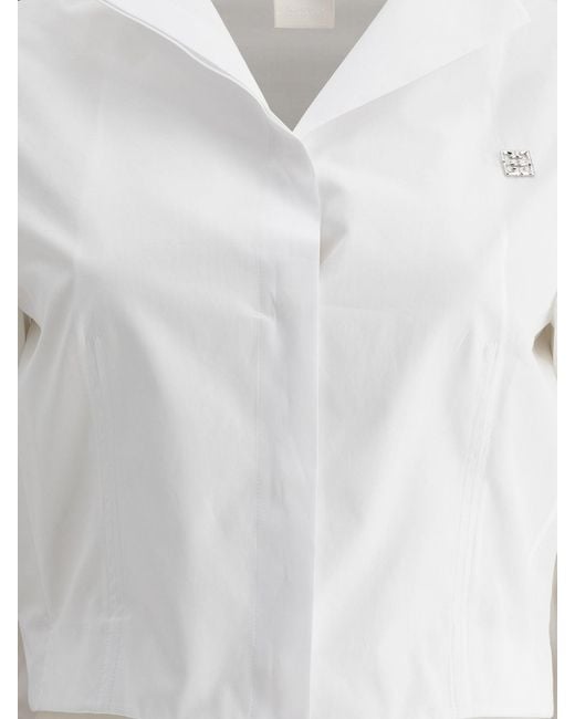 Givenchy White Chic Mini Shirt