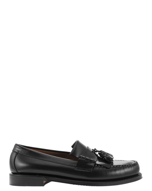 G.H.BASS Black G.h. Bass Weejun Layton Loafer With Nappina for men